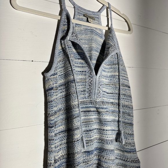 Lucky Brand Blue Striped Knit Tank Top - Picture 1 of 5